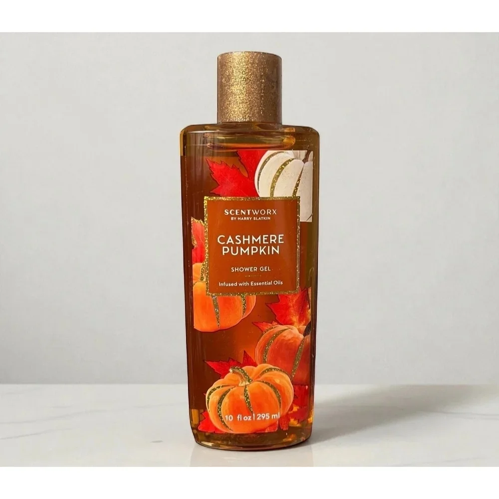 Scentworx Harry Slatkin South Cashmere Pumpkin Shower Gel 10 fl Oz NEW RARE